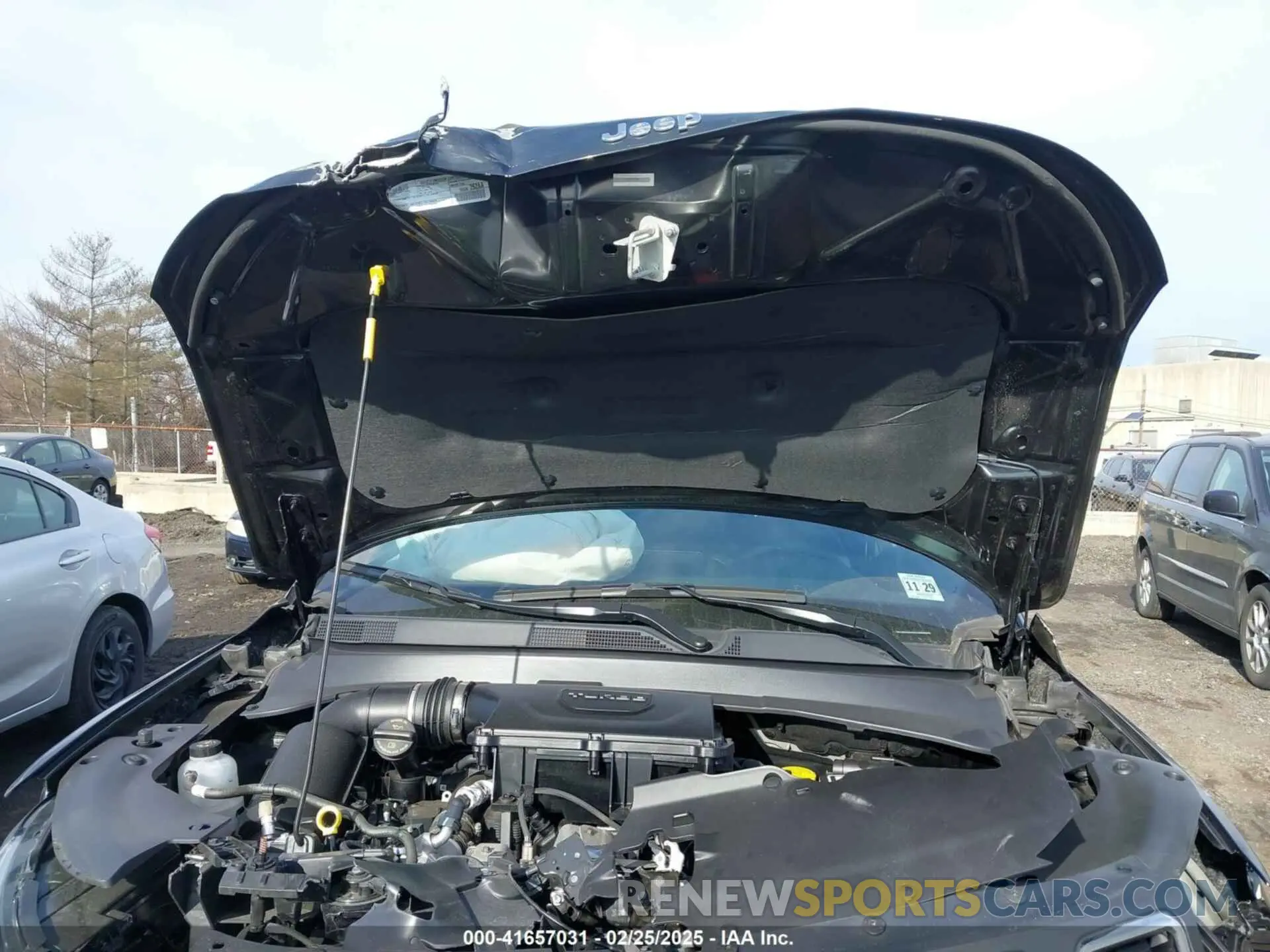 10 Photograph of a damaged car 3C4NJDFN0RT140417 JEEP COMPASS 2024