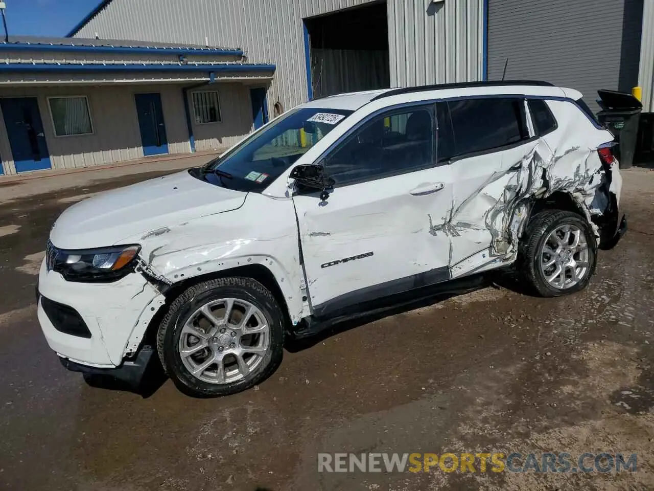 1 Photograph of a damaged car 3C4NJDFN1RT593929 JEEP COMPASS 2024