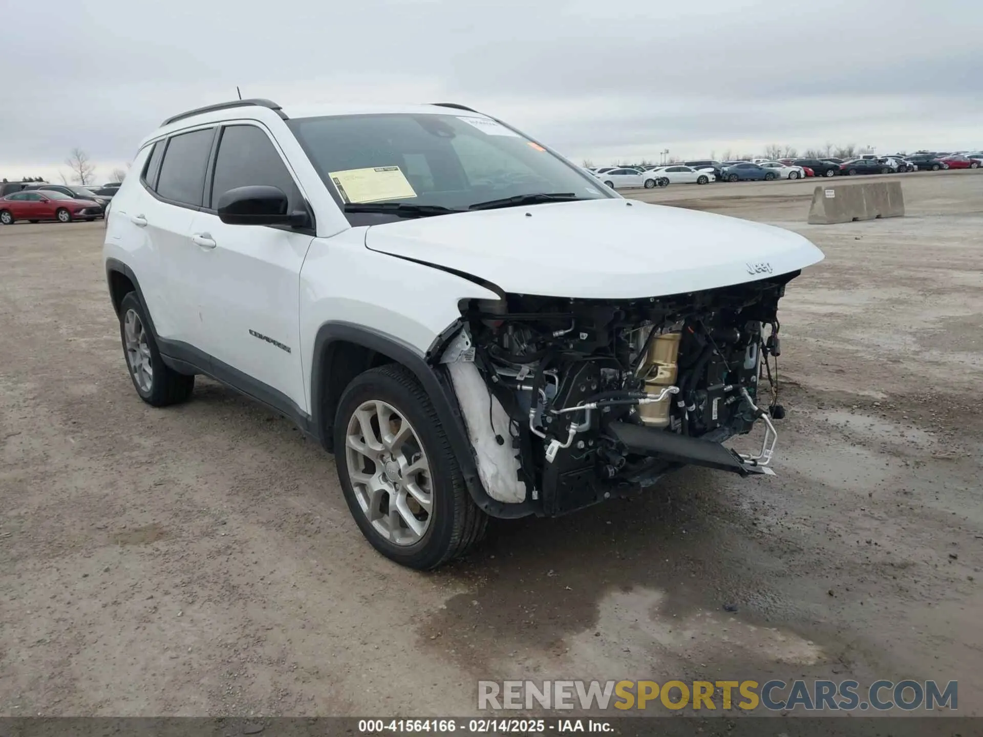 1 Photograph of a damaged car 3C4NJDFN4RT169922 JEEP COMPASS 2024