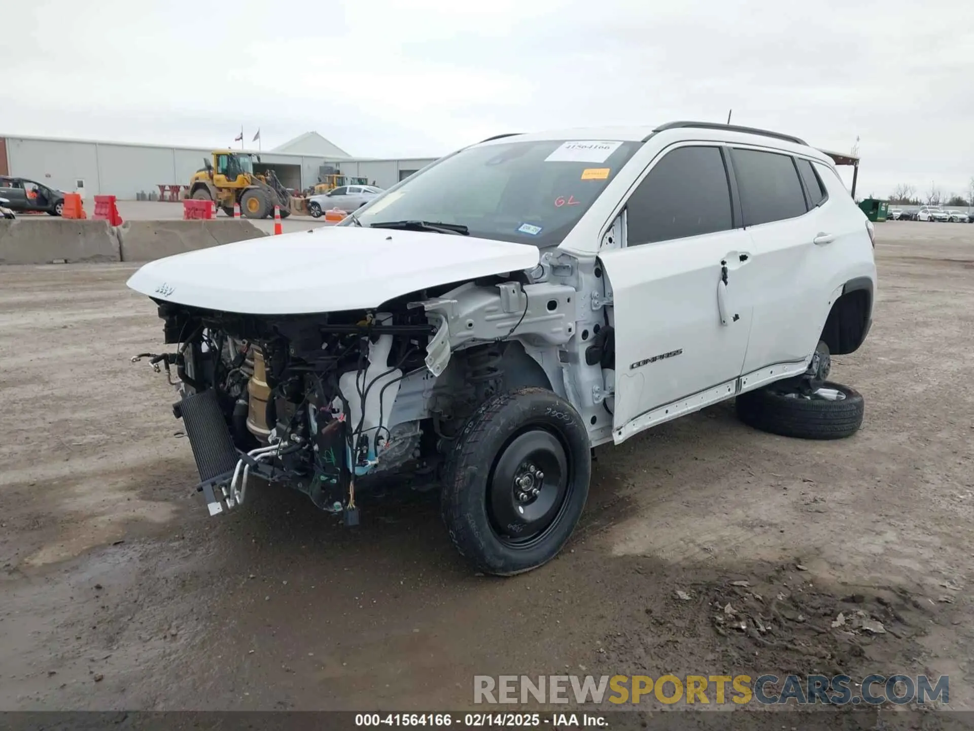 2 Photograph of a damaged car 3C4NJDFN4RT169922 JEEP COMPASS 2024