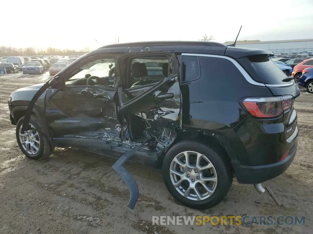 2 Photograph of a damaged car 3C4NJDFN6RT101203 JEEP COMPASS 2024