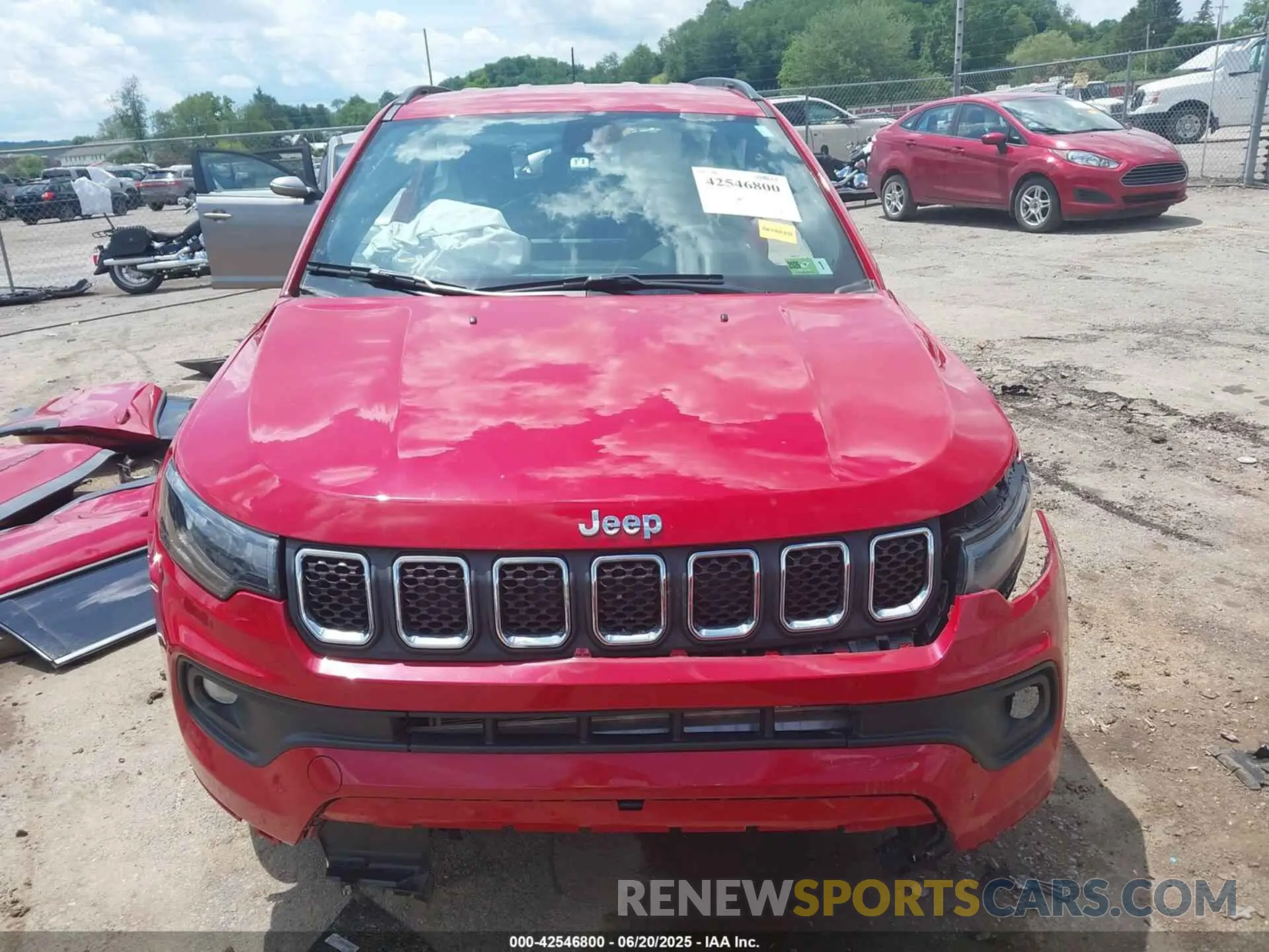 12 Photograph of a damaged car 3C4NJDFN6RT597703 JEEP COMPASS 2024