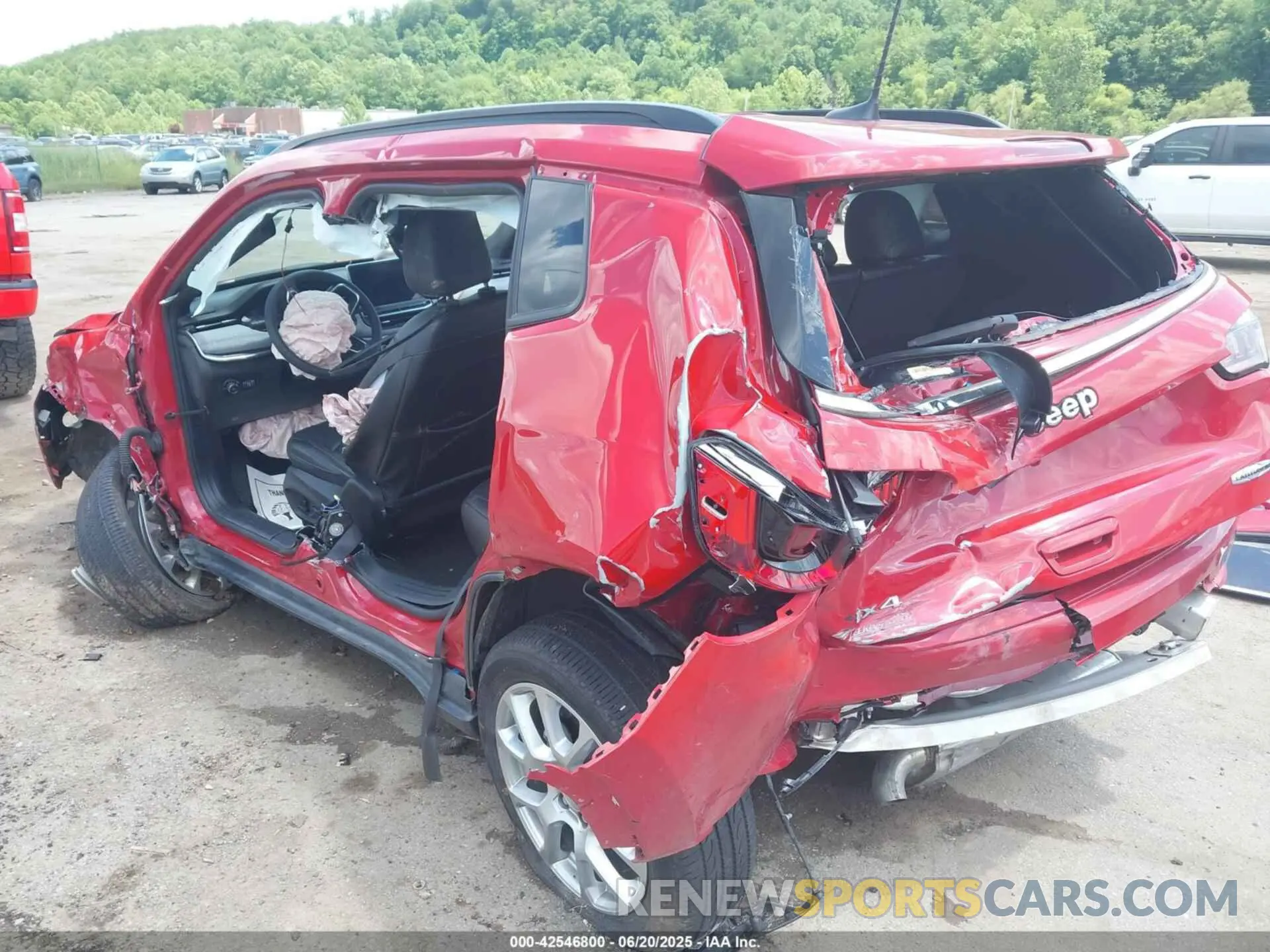 6 Photograph of a damaged car 3C4NJDFN6RT597703 JEEP COMPASS 2024
