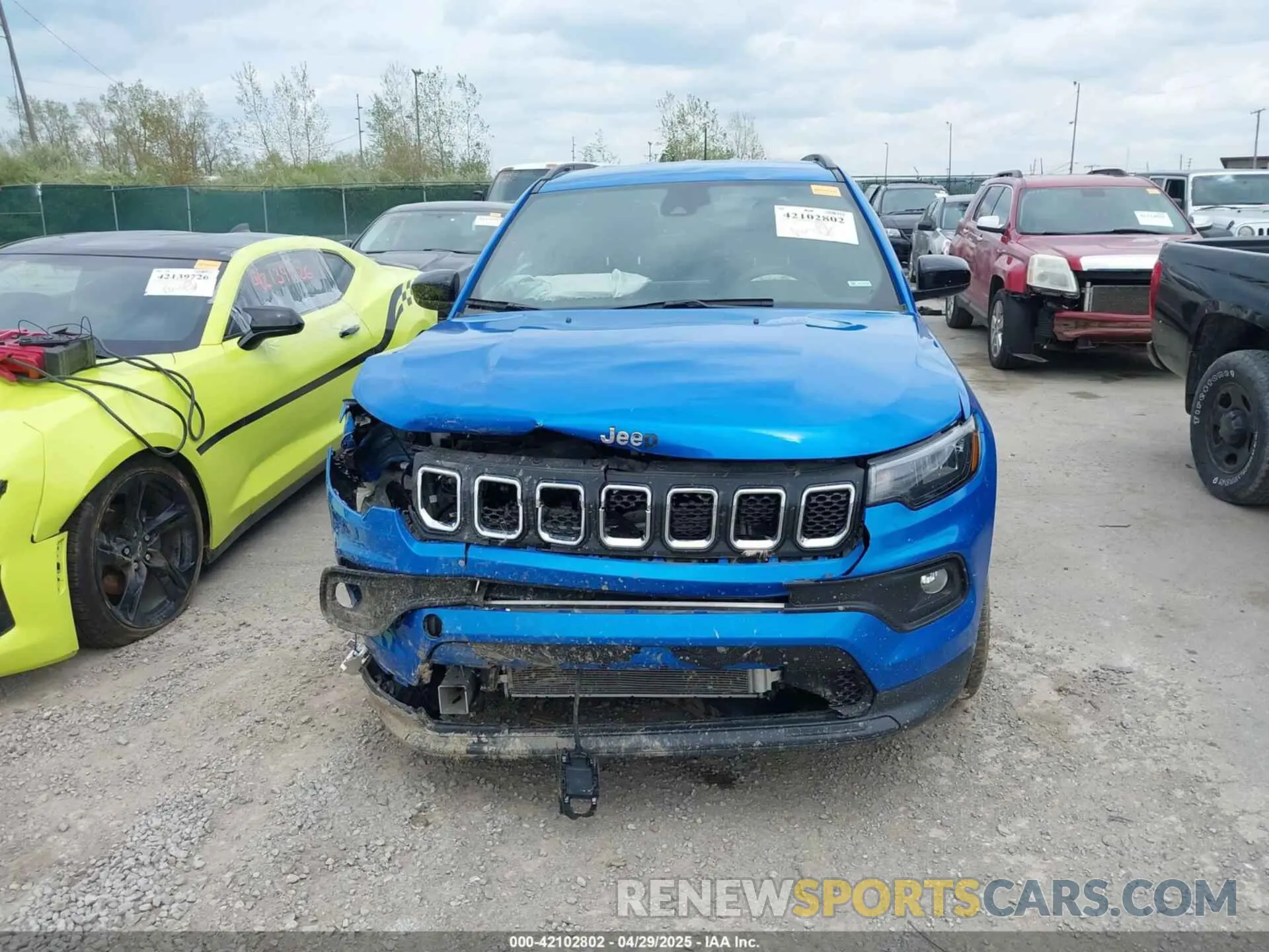 12 Photograph of a damaged car 3C4NJDFN6RT600714 JEEP COMPASS 2024