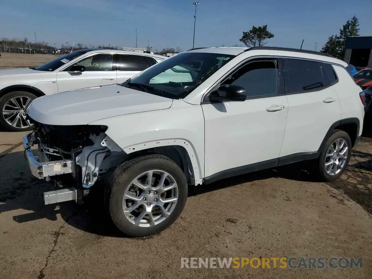 1 Photograph of a damaged car 3C4NJDFN7RT104207 JEEP COMPASS 2024