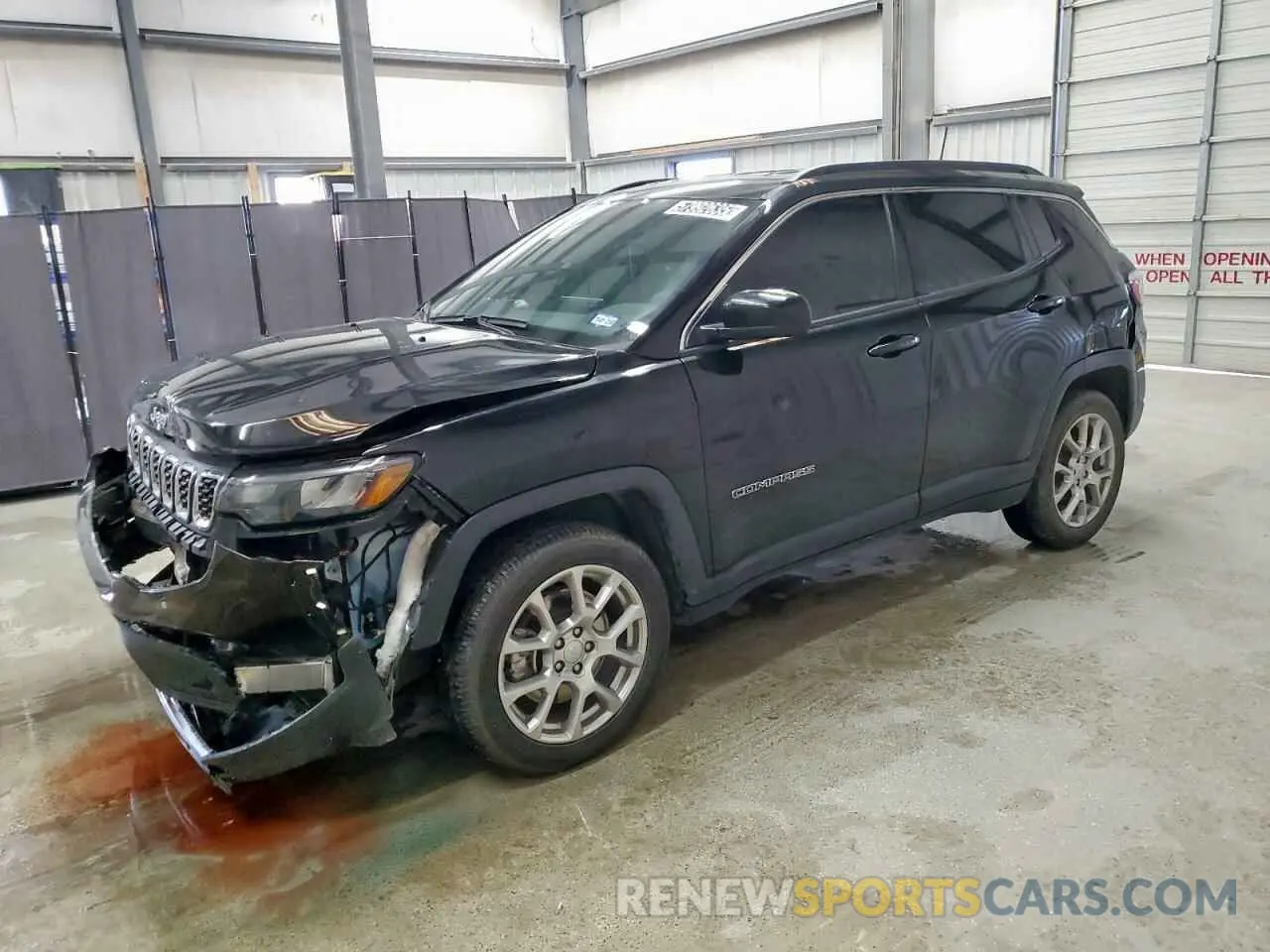 1 Photograph of a damaged car 3C4NJDFN8RT164626 JEEP COMPASS 2024
