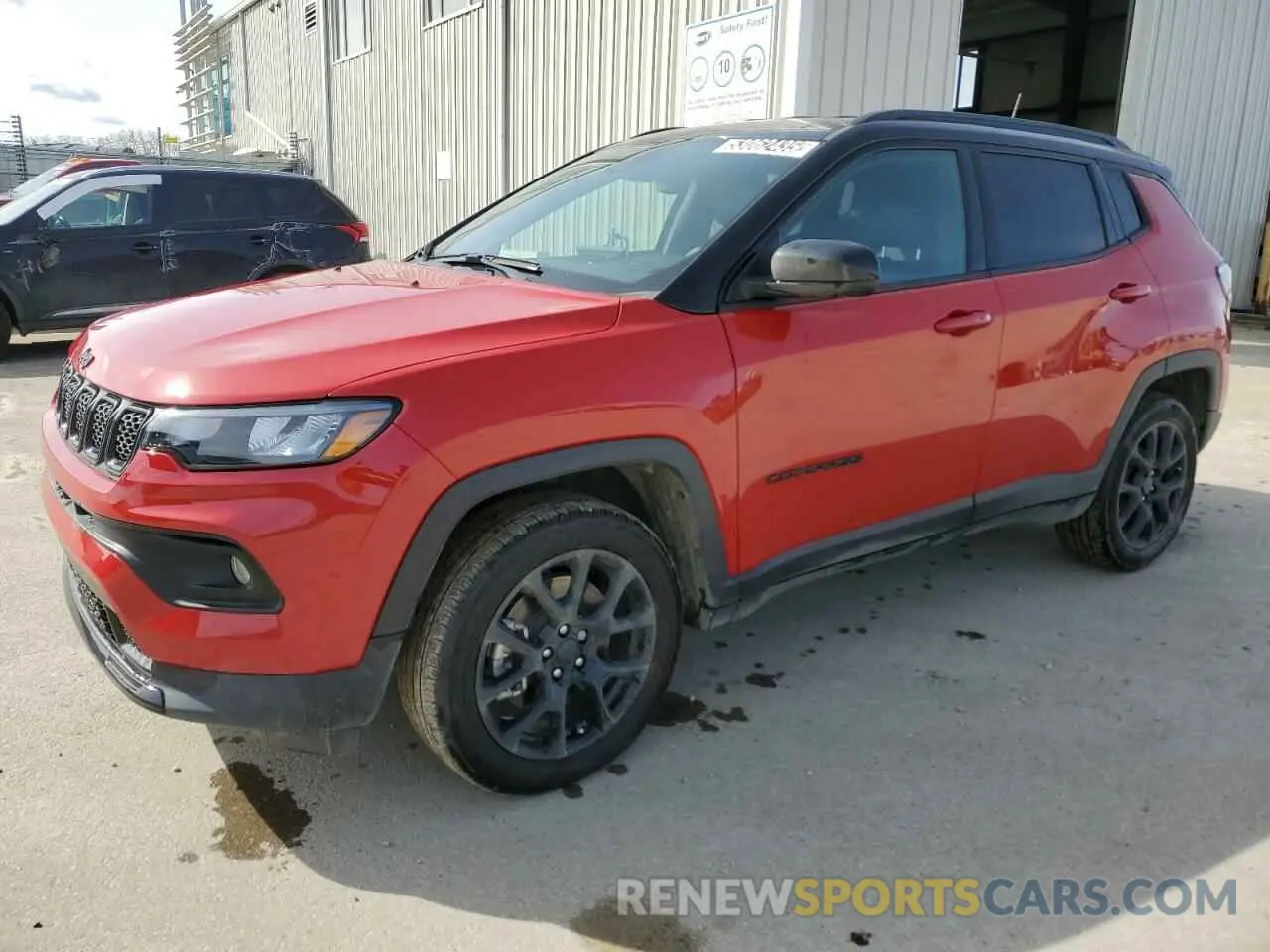 1 Photograph of a damaged car 3C4NJDFNXRT579012 JEEP COMPASS 2024