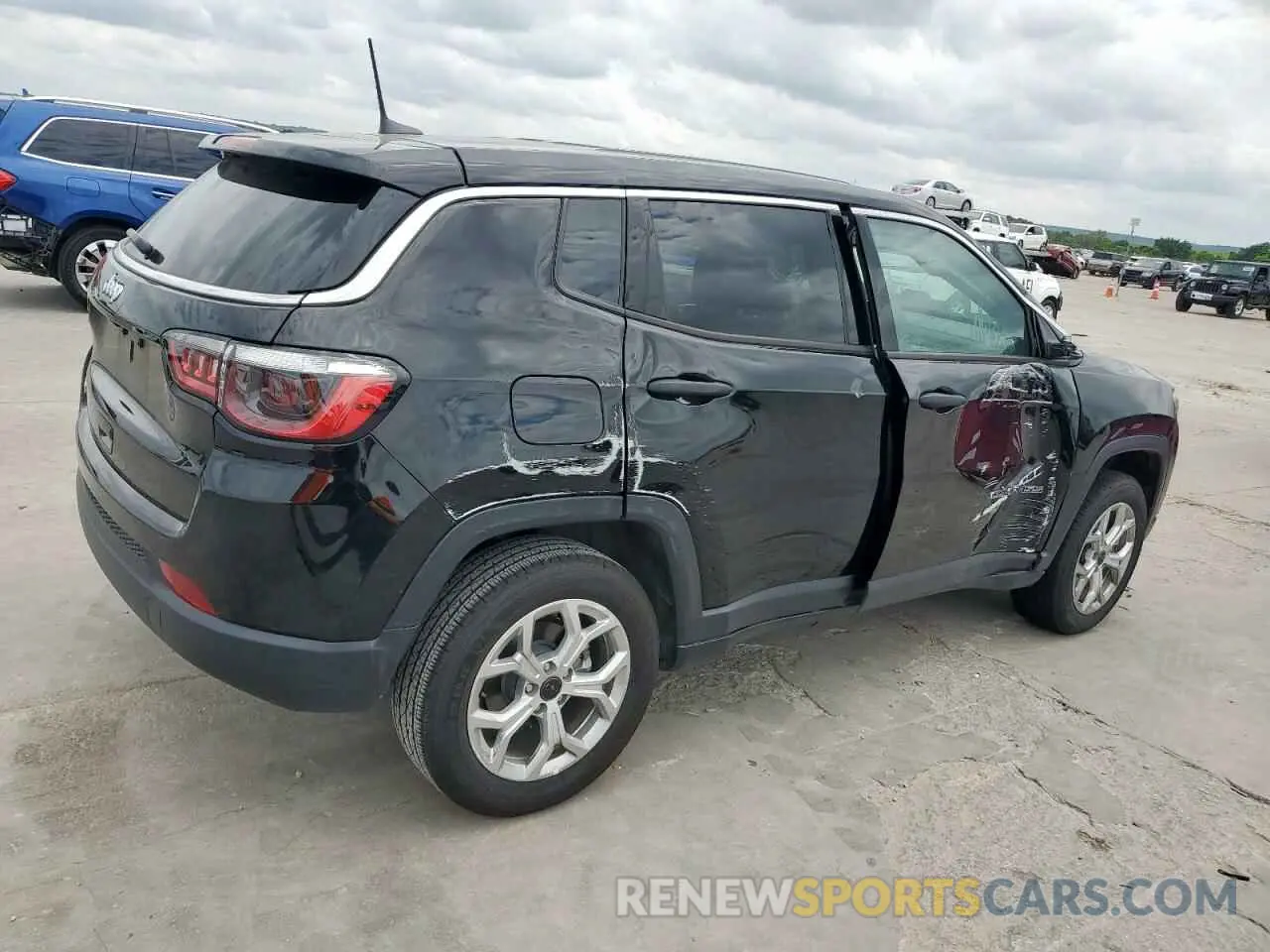 3 Photograph of a damaged car 3C4NJDAN0ST515350 JEEP COMPASS 2025