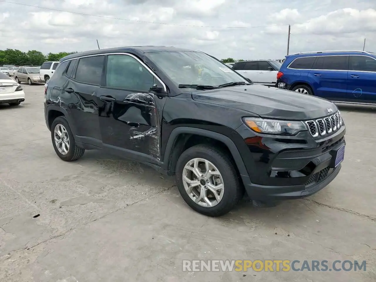 4 Photograph of a damaged car 3C4NJDAN0ST515350 JEEP COMPASS 2025
