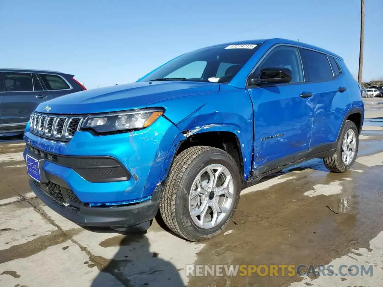 1 Photograph of a damaged car 3C4NJDAN1ST542461 JEEP COMPASS 2025