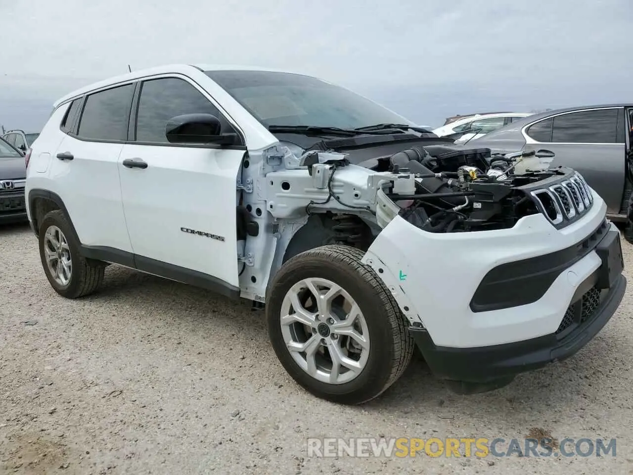 4 Photograph of a damaged car 3C4NJDAN3ST501555 JEEP COMPASS 2025