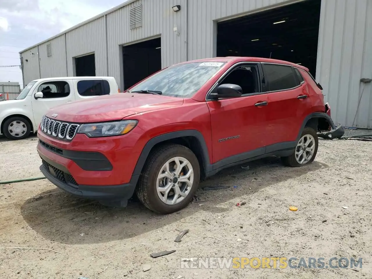 1 Photograph of a damaged car 3C4NJDAN5ST515313 JEEP COMPASS 2025