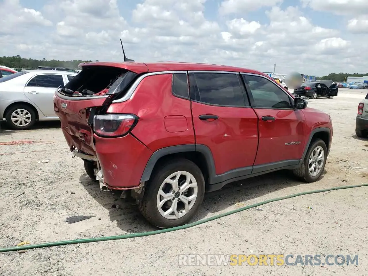 3 Photograph of a damaged car 3C4NJDAN5ST515313 JEEP COMPASS 2025
