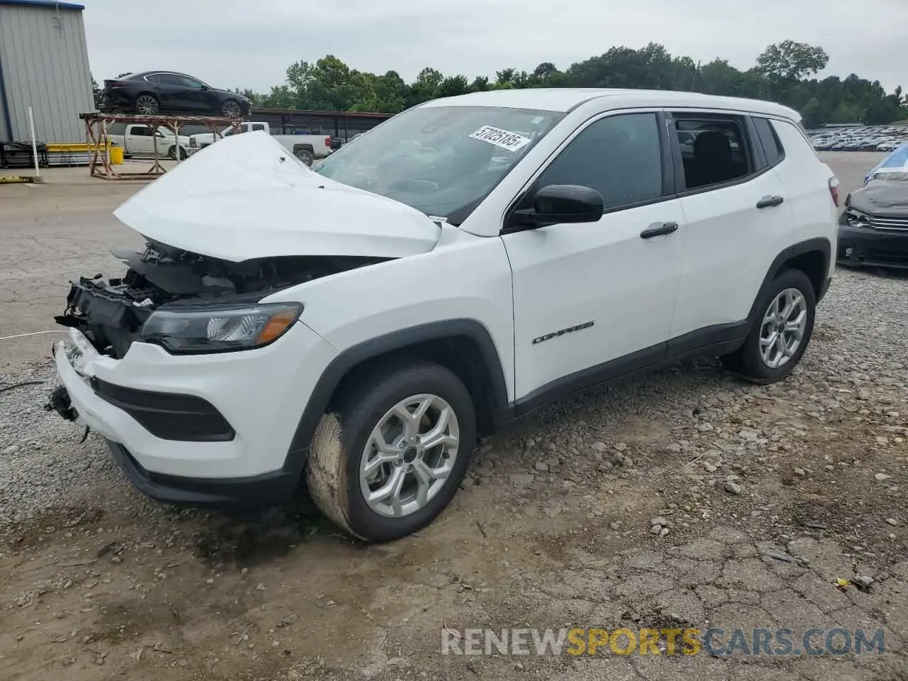 1 Photograph of a damaged car 3C4NJDAN6ST505776 JEEP COMPASS 2025