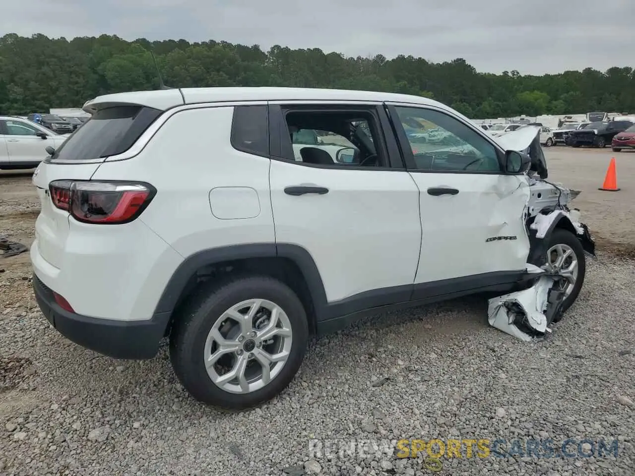 3 Photograph of a damaged car 3C4NJDAN6ST505776 JEEP COMPASS 2025