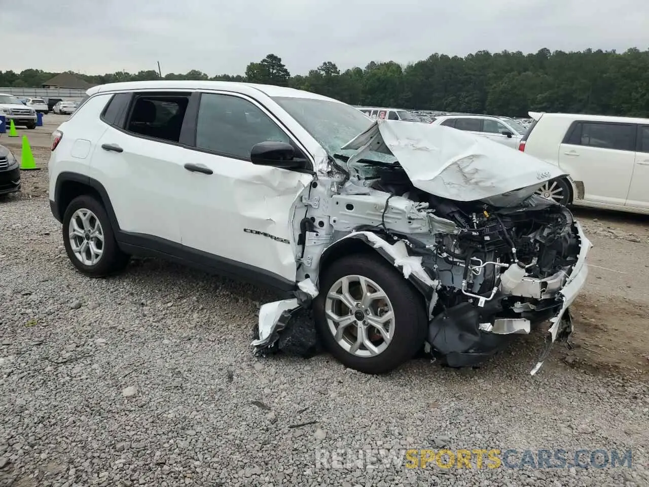 4 Photograph of a damaged car 3C4NJDAN6ST505776 JEEP COMPASS 2025