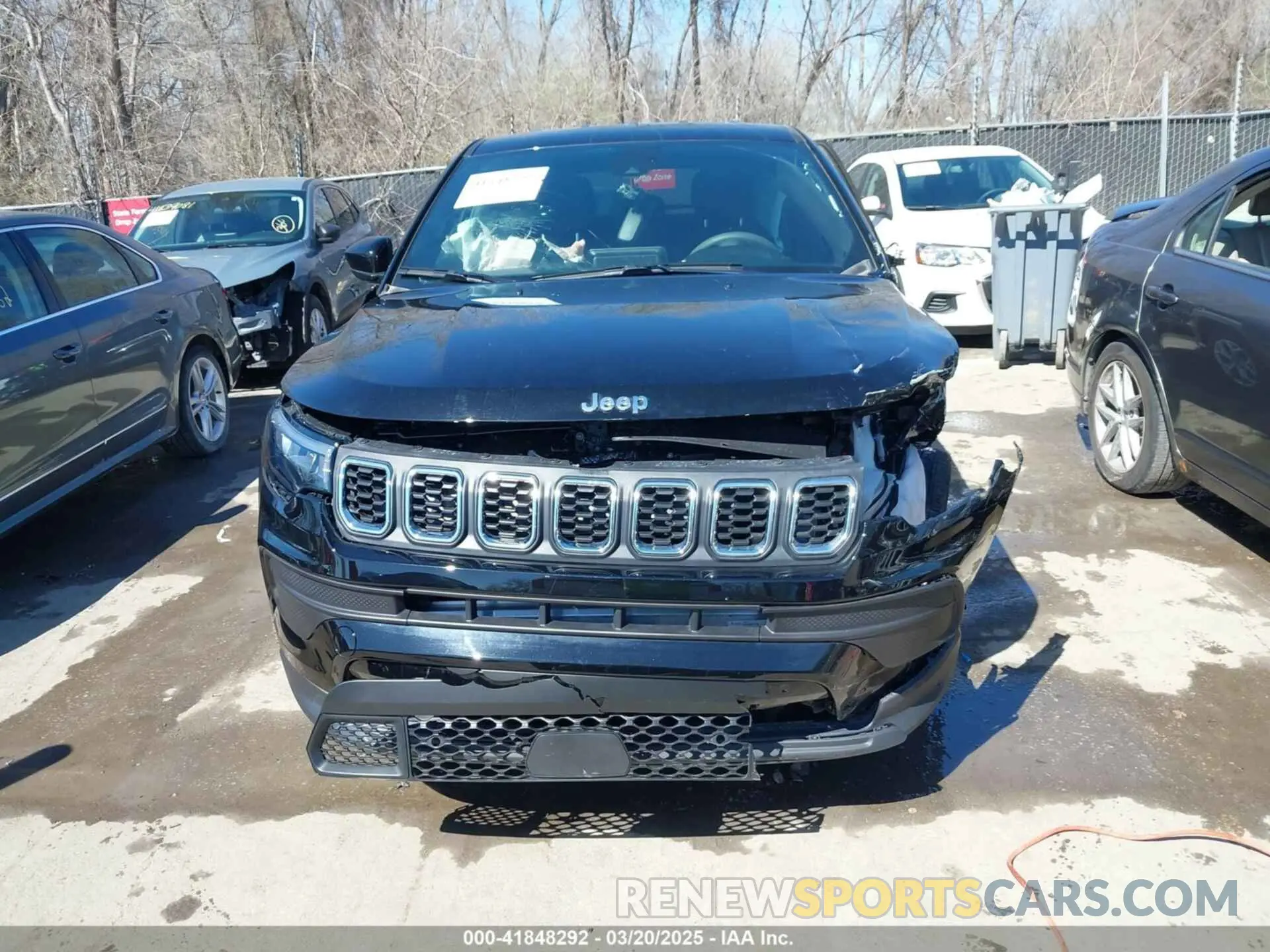 13 Photograph of a damaged car 3C4NJDAN7ST518472 JEEP COMPASS 2025