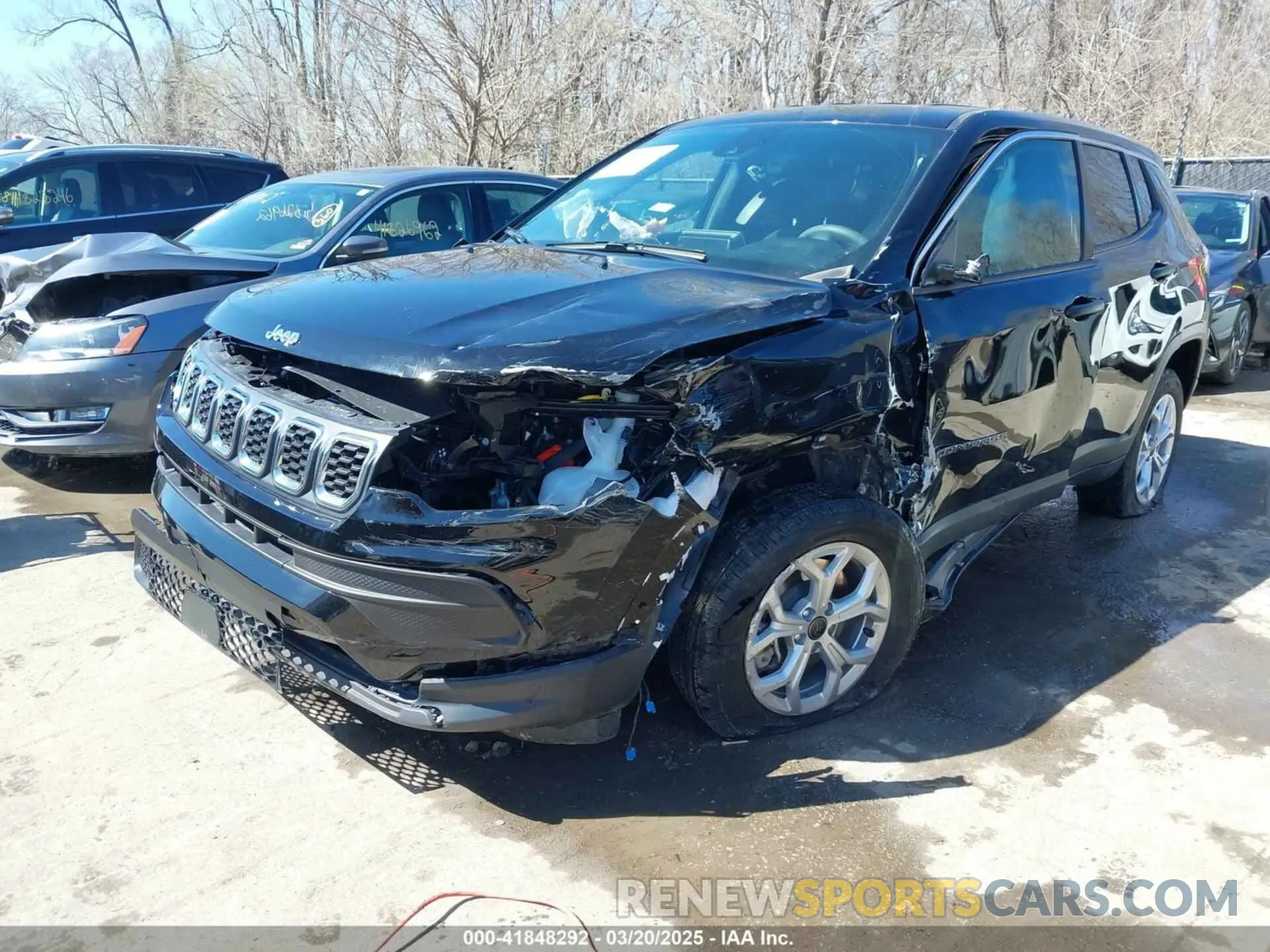 2 Photograph of a damaged car 3C4NJDAN7ST518472 JEEP COMPASS 2025