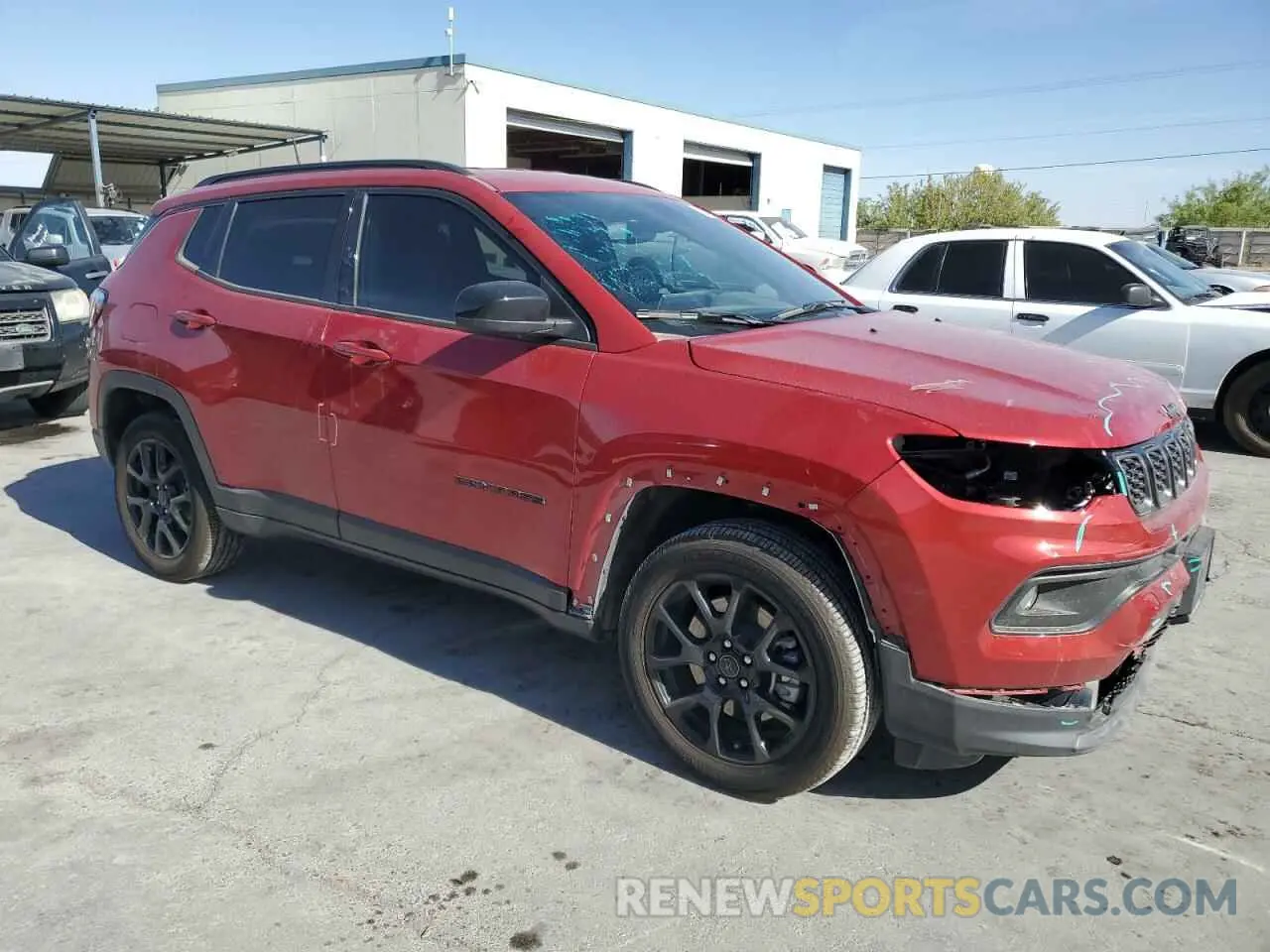 4 Photograph of a damaged car 3C4NJDBN1ST531720 JEEP COMPASS 2025