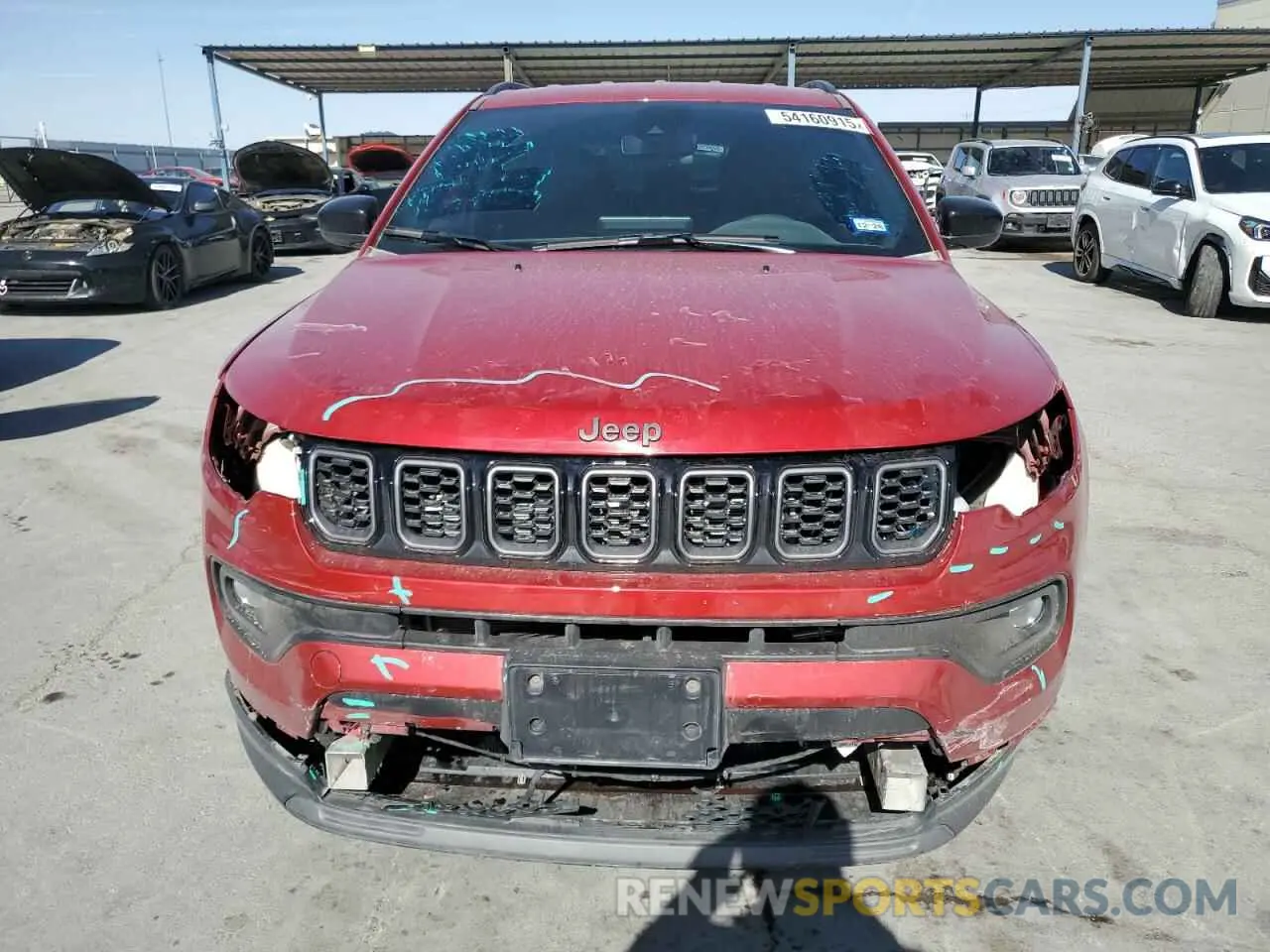 5 Photograph of a damaged car 3C4NJDBN1ST531720 JEEP COMPASS 2025