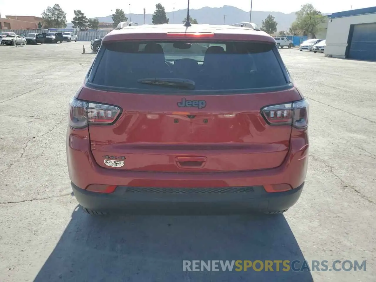 6 Photograph of a damaged car 3C4NJDBN1ST531720 JEEP COMPASS 2025