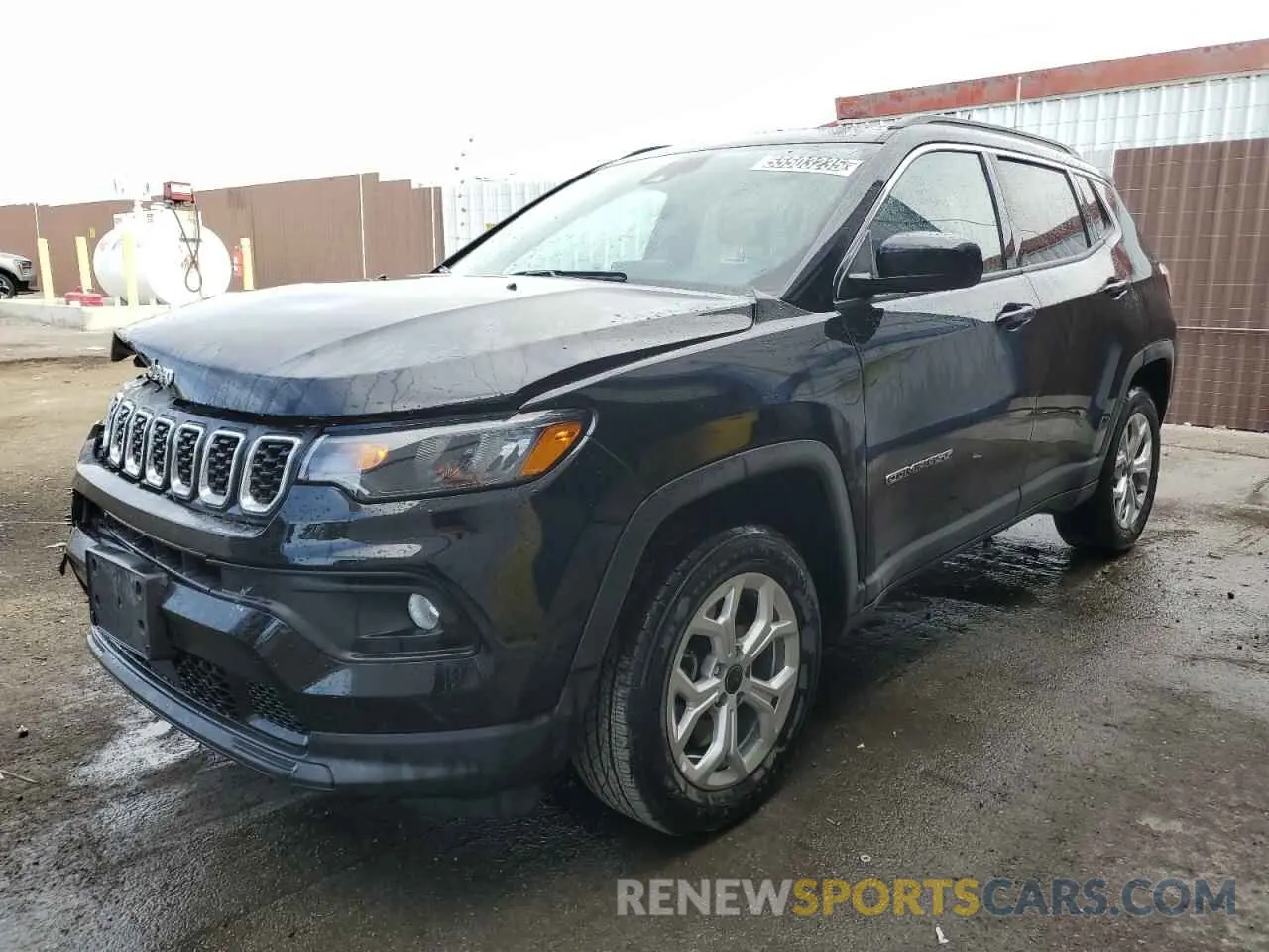 1 Photograph of a damaged car 3C4NJDBN1ST547206 JEEP COMPASS 2025