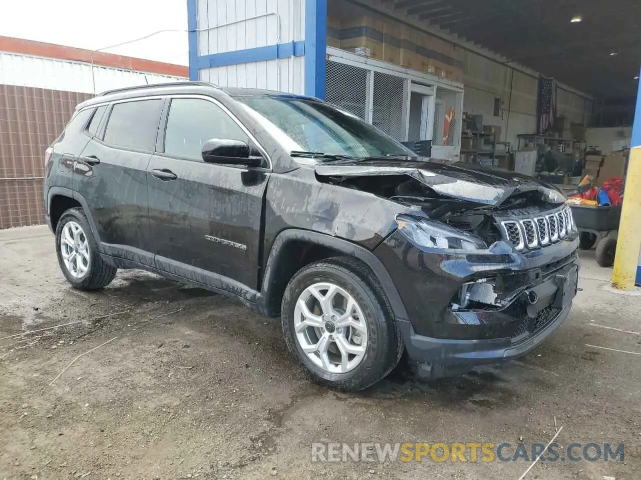 4 Photograph of a damaged car 3C4NJDBN1ST547206 JEEP COMPASS 2025