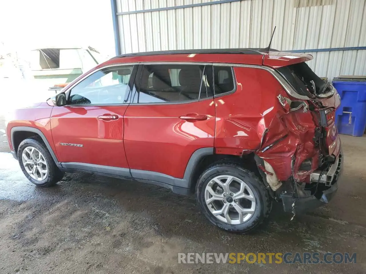 2 Photograph of a damaged car 3C4NJDBN1ST548730 JEEP COMPASS 2025