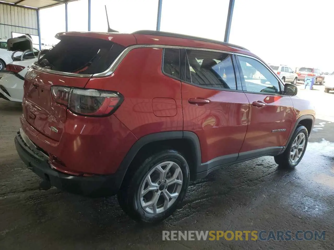 3 Photograph of a damaged car 3C4NJDBN1ST548730 JEEP COMPASS 2025