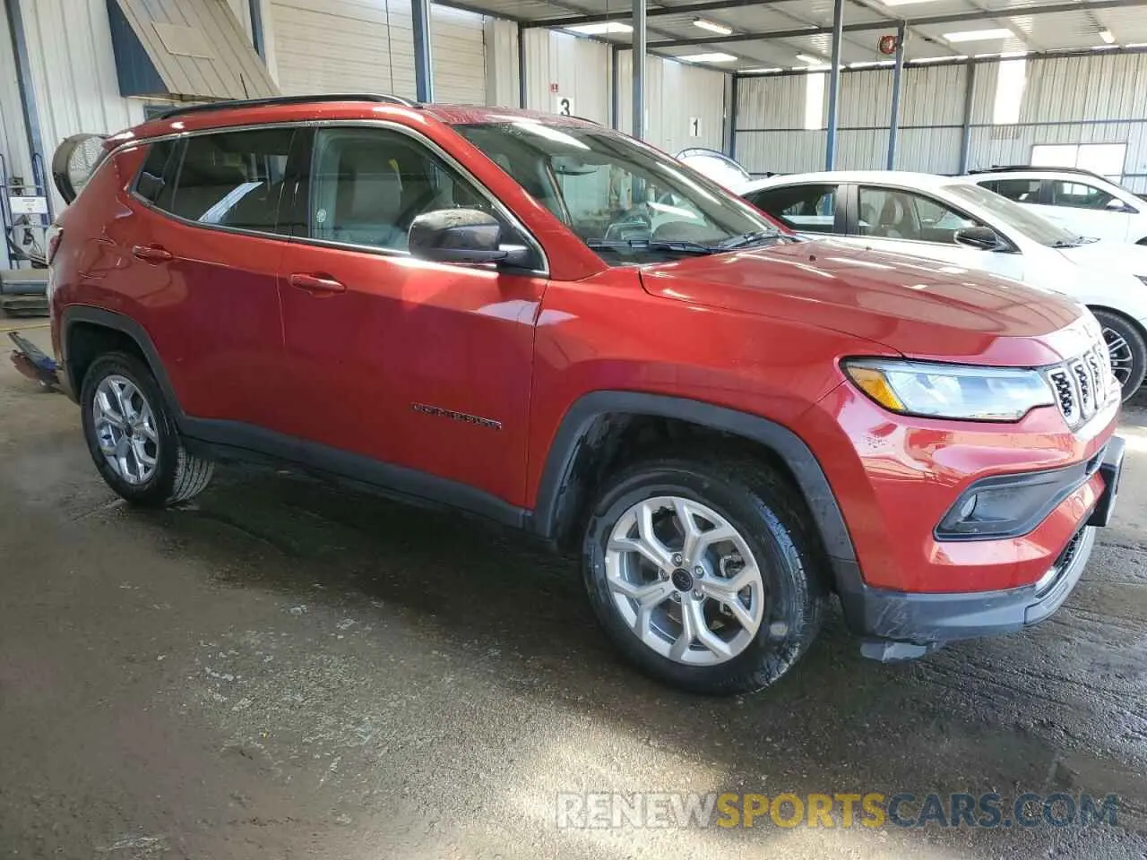 4 Photograph of a damaged car 3C4NJDBN1ST548730 JEEP COMPASS 2025