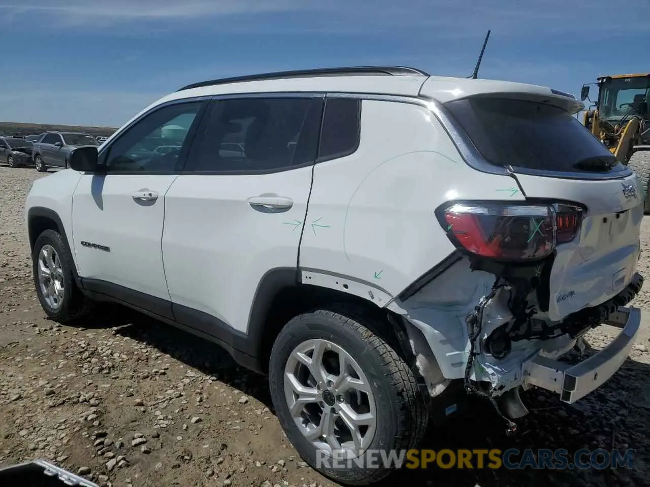 2 Photograph of a damaged car 3C4NJDBN2ST547179 JEEP COMPASS 2025