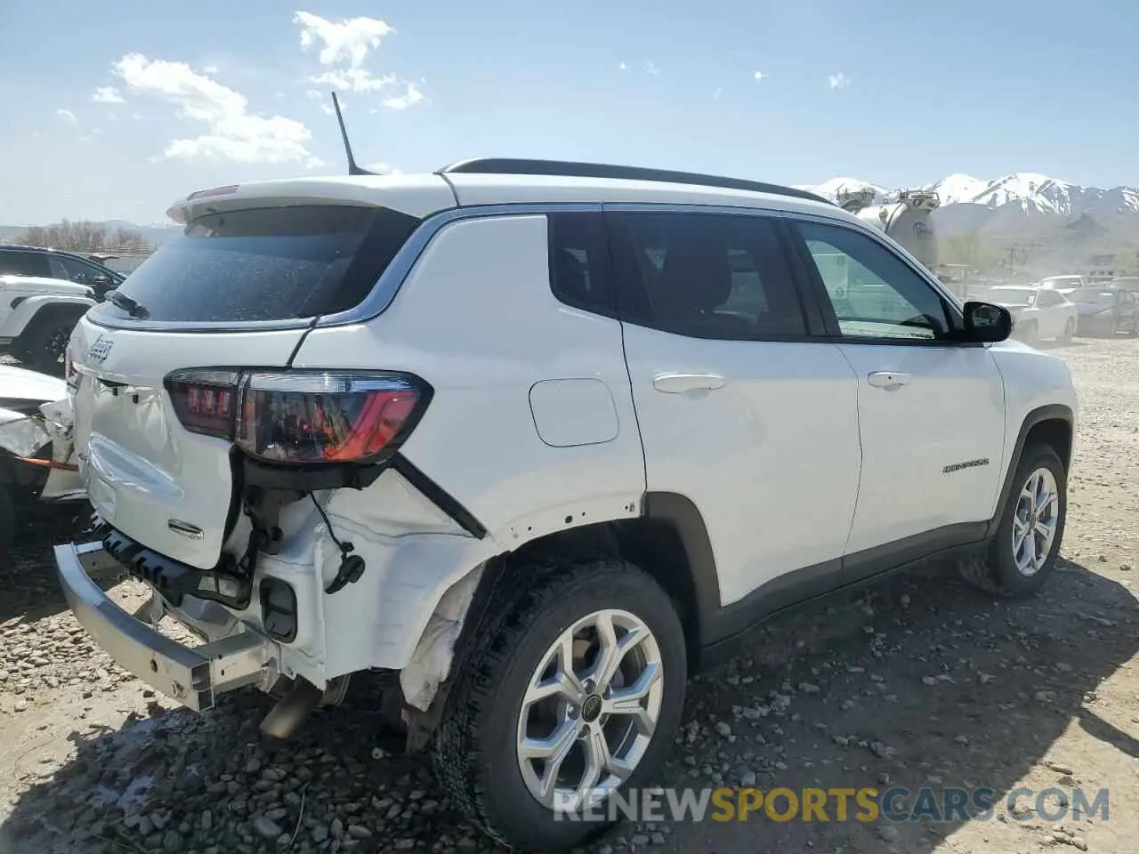 3 Photograph of a damaged car 3C4NJDBN2ST547179 JEEP COMPASS 2025