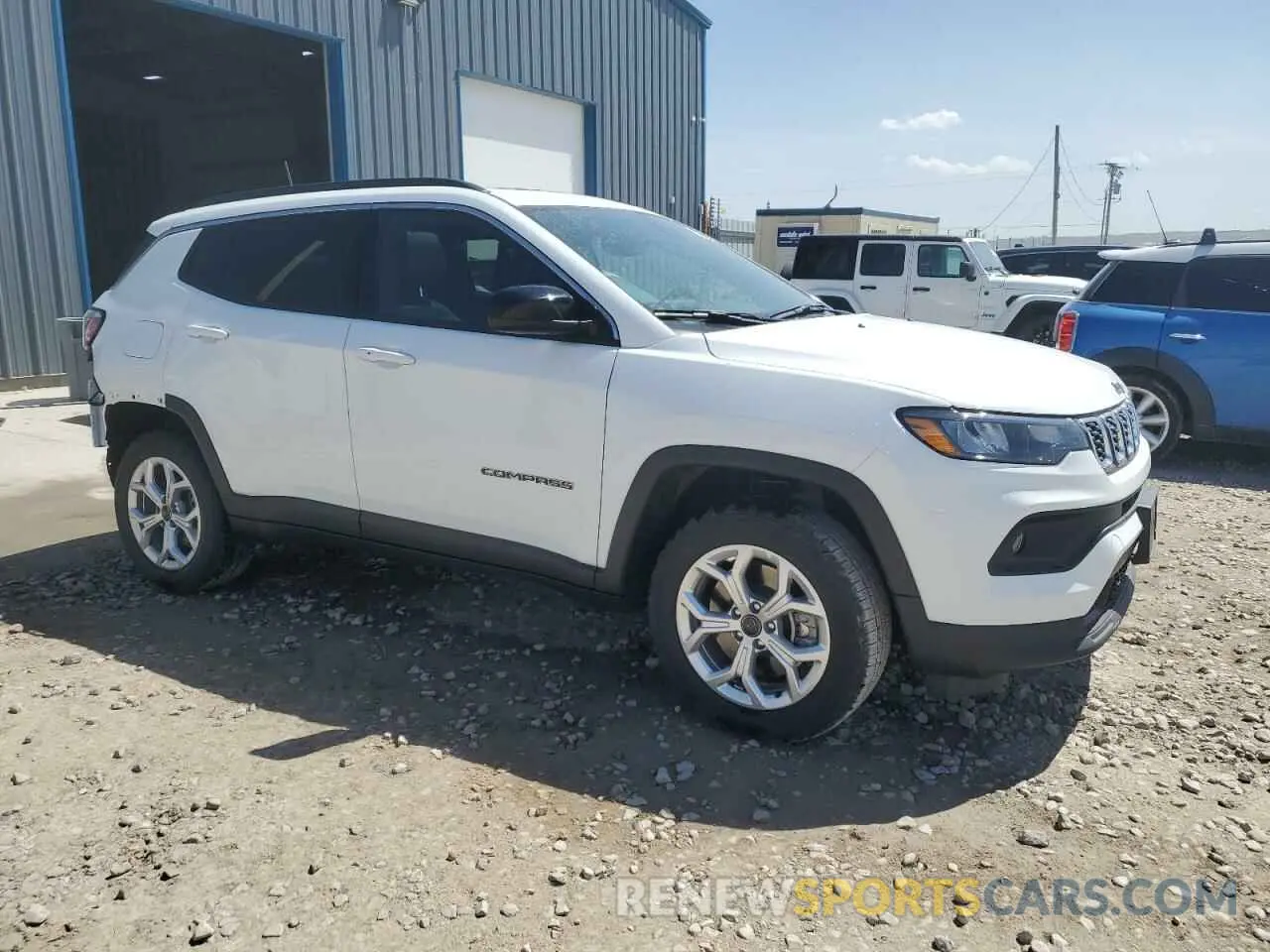 4 Photograph of a damaged car 3C4NJDBN2ST547179 JEEP COMPASS 2025