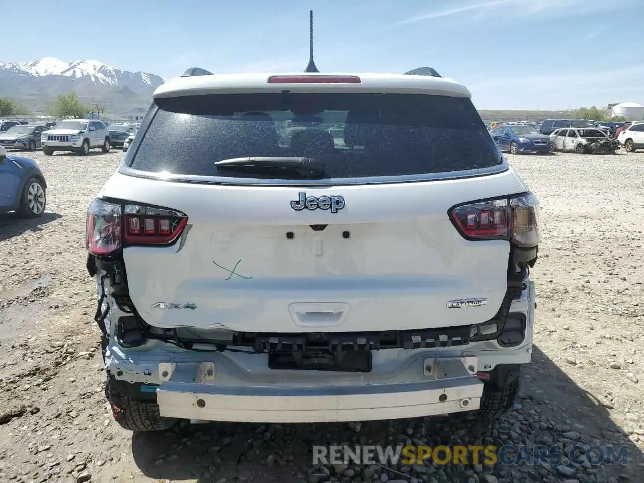 6 Photograph of a damaged car 3C4NJDBN2ST547179 JEEP COMPASS 2025