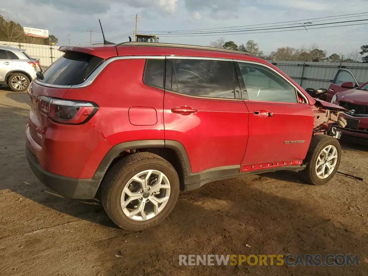 3 Photograph of a damaged car 3C4NJDBN3ST530732 JEEP COMPASS 2025