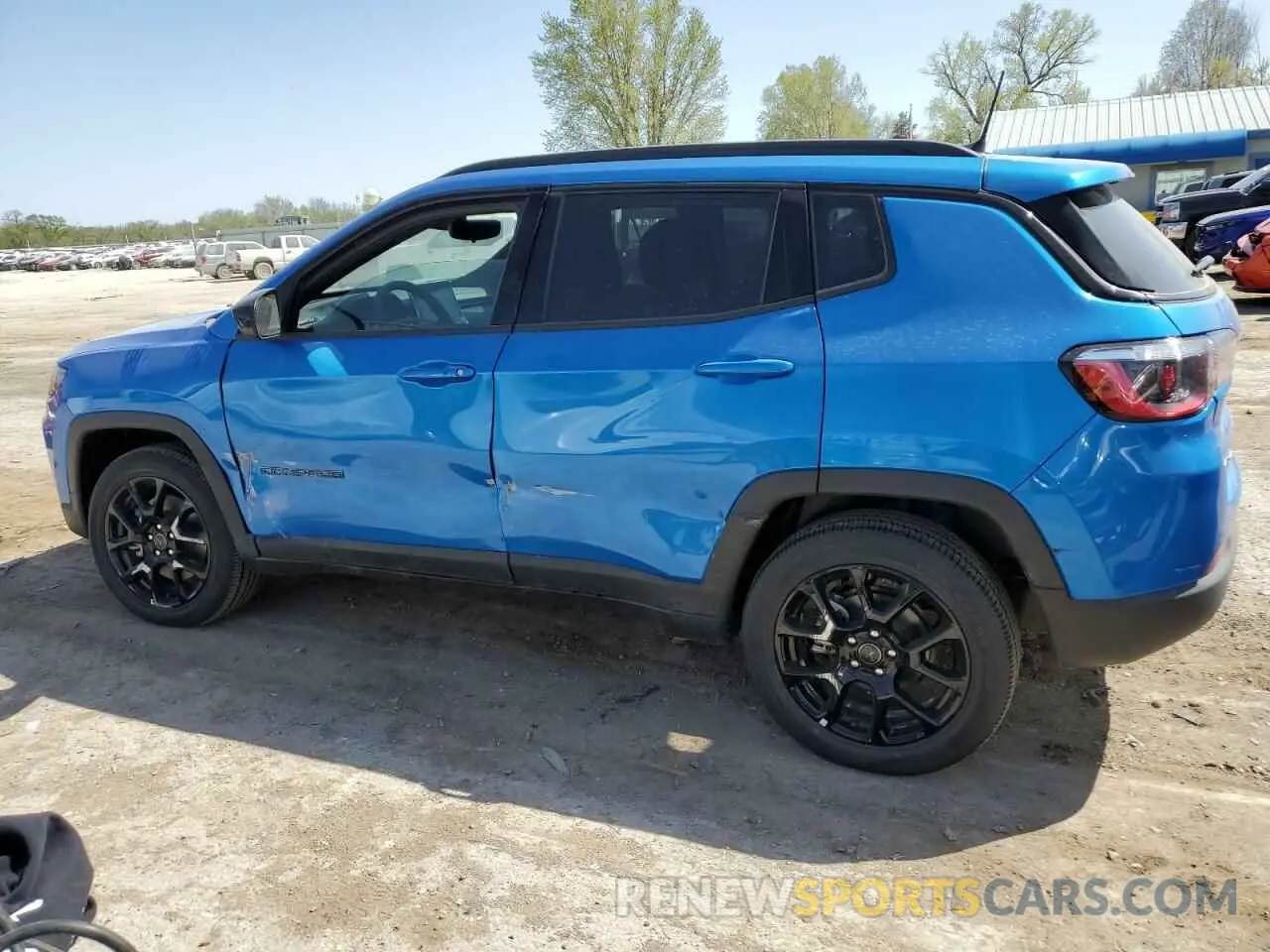 2 Photograph of a damaged car 3C4NJDBN3ST539351 JEEP COMPASS 2025