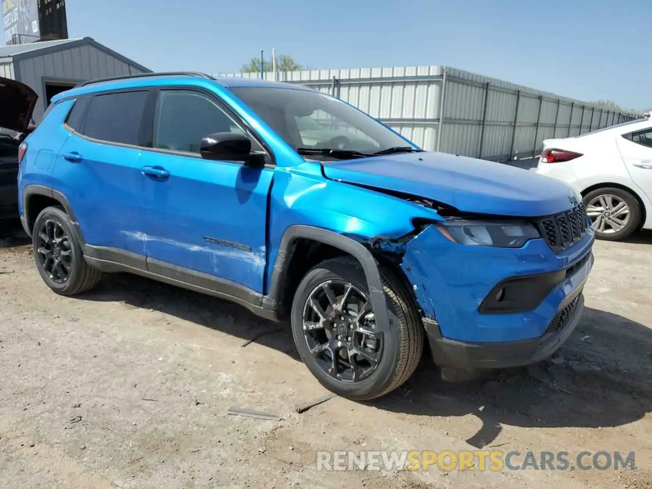 4 Photograph of a damaged car 3C4NJDBN3ST539351 JEEP COMPASS 2025