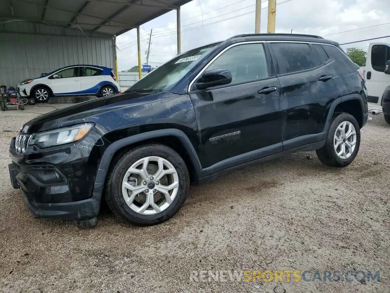 1 Photograph of a damaged car 3C4NJDBN3ST546946 JEEP COMPASS 2025