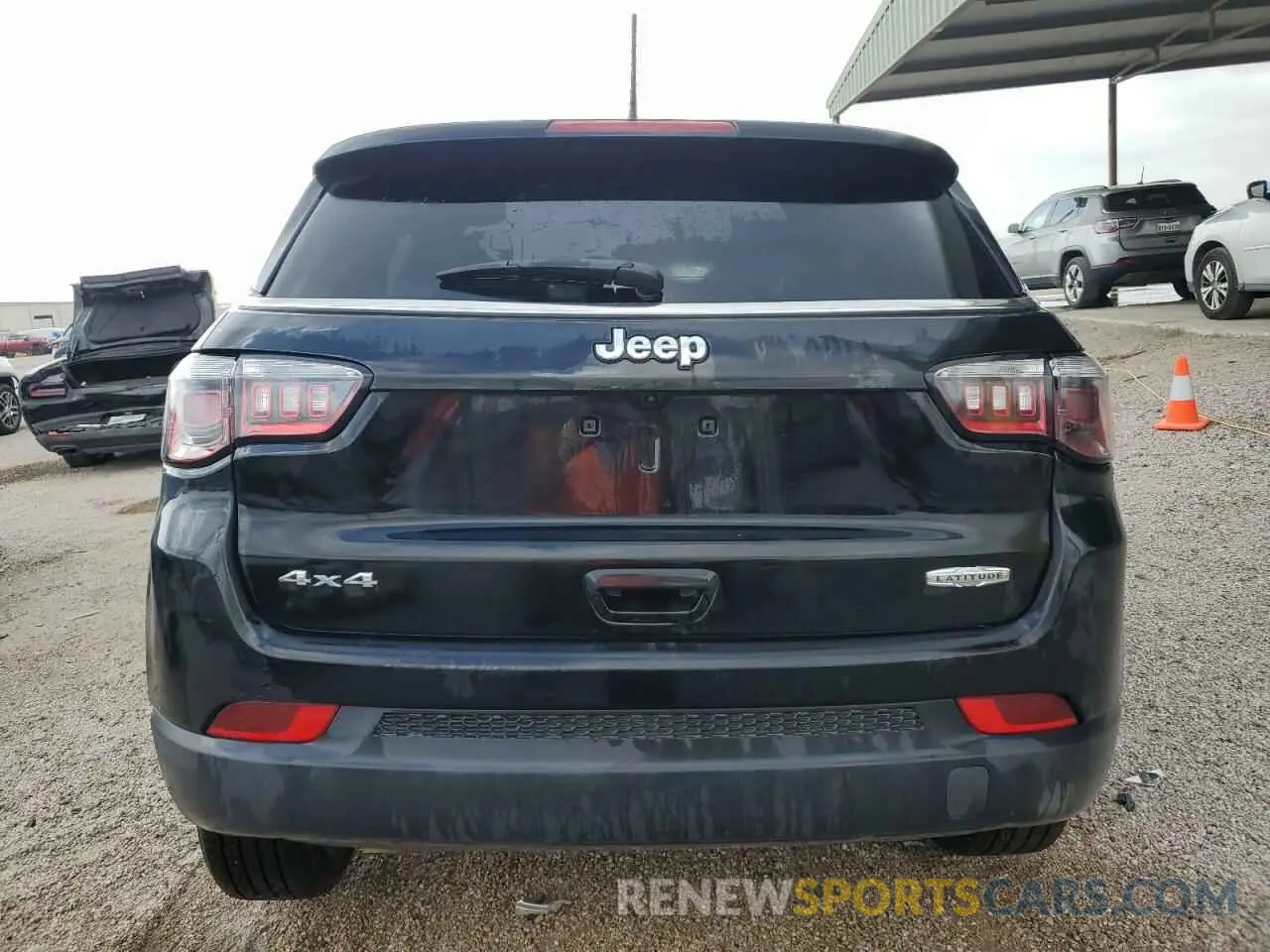 6 Photograph of a damaged car 3C4NJDBN3ST546946 JEEP COMPASS 2025