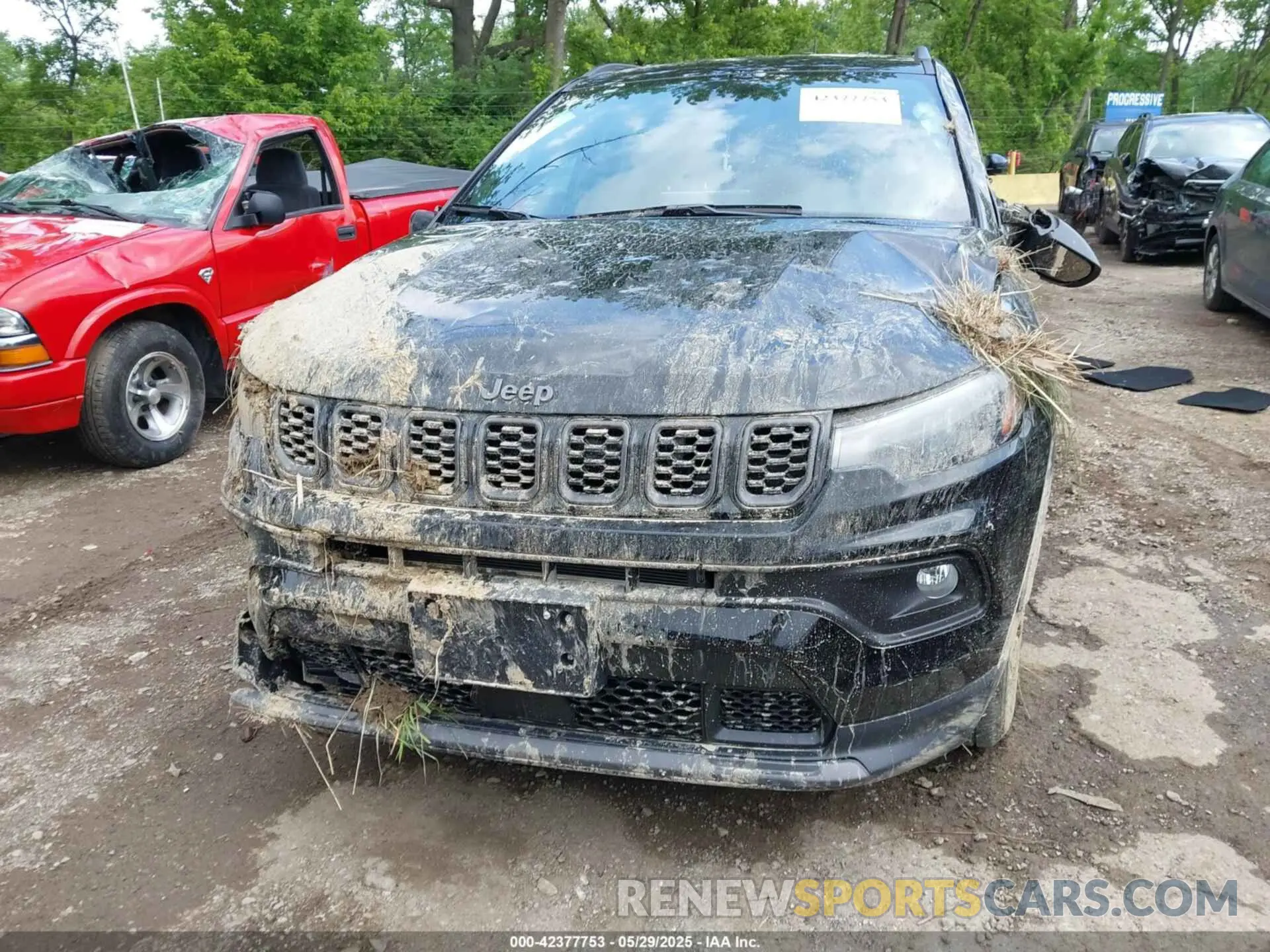 12 Photograph of a damaged car 3C4NJDBN4ST553209 JEEP COMPASS 2025
