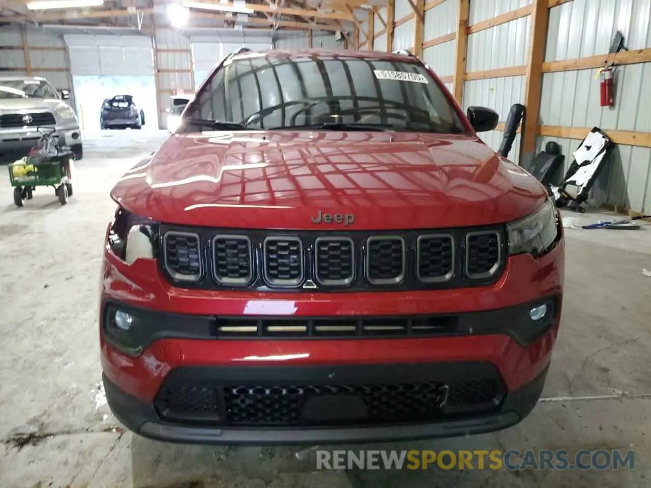 5 Photograph of a damaged car 3C4NJDBN6ST504402 JEEP COMPASS 2025