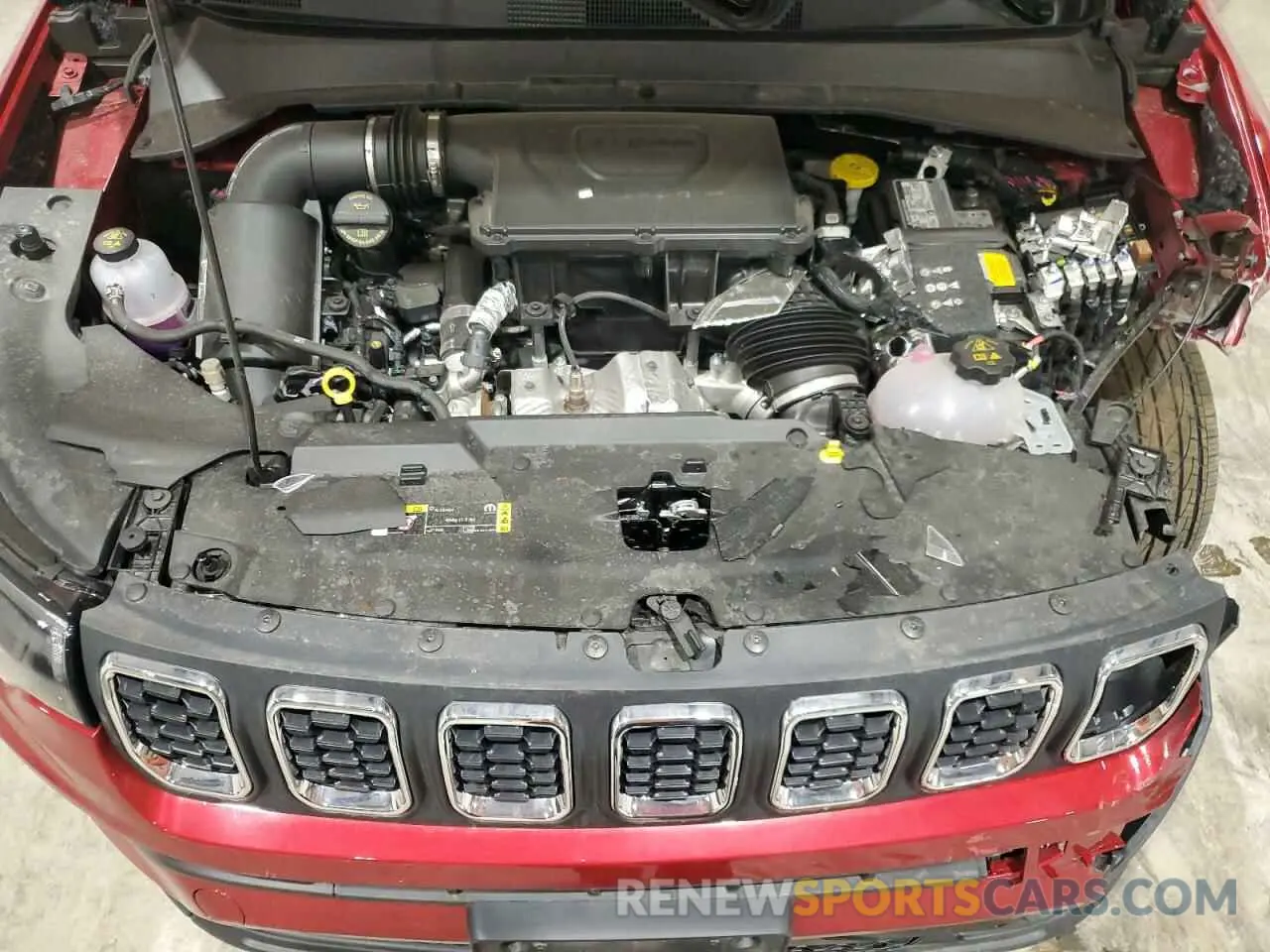 12 Photograph of a damaged car 3C4NJDBN6ST549176 JEEP COMPASS 2025
