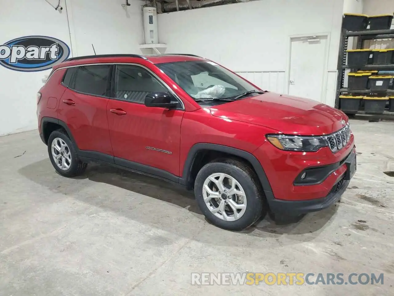 4 Photograph of a damaged car 3C4NJDBN6ST549176 JEEP COMPASS 2025