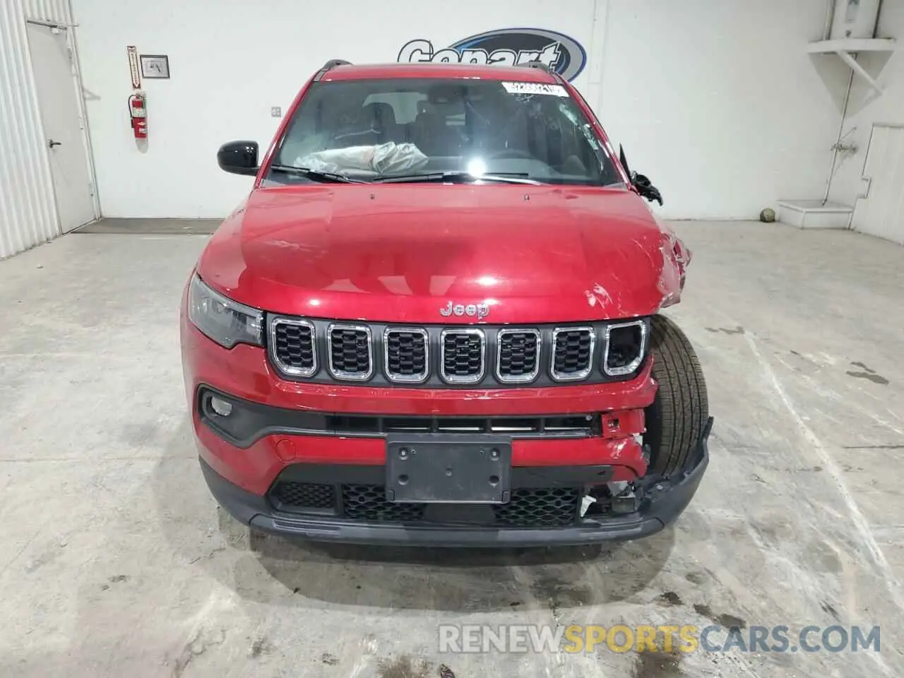 5 Photograph of a damaged car 3C4NJDBN6ST549176 JEEP COMPASS 2025