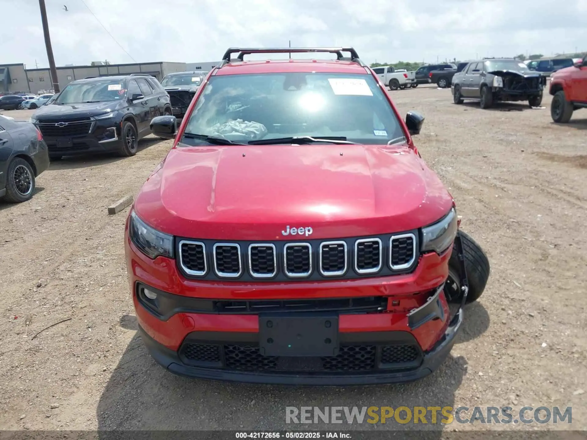 12 Photograph of a damaged car 3C4NJDBN8ST515983 JEEP COMPASS 2025