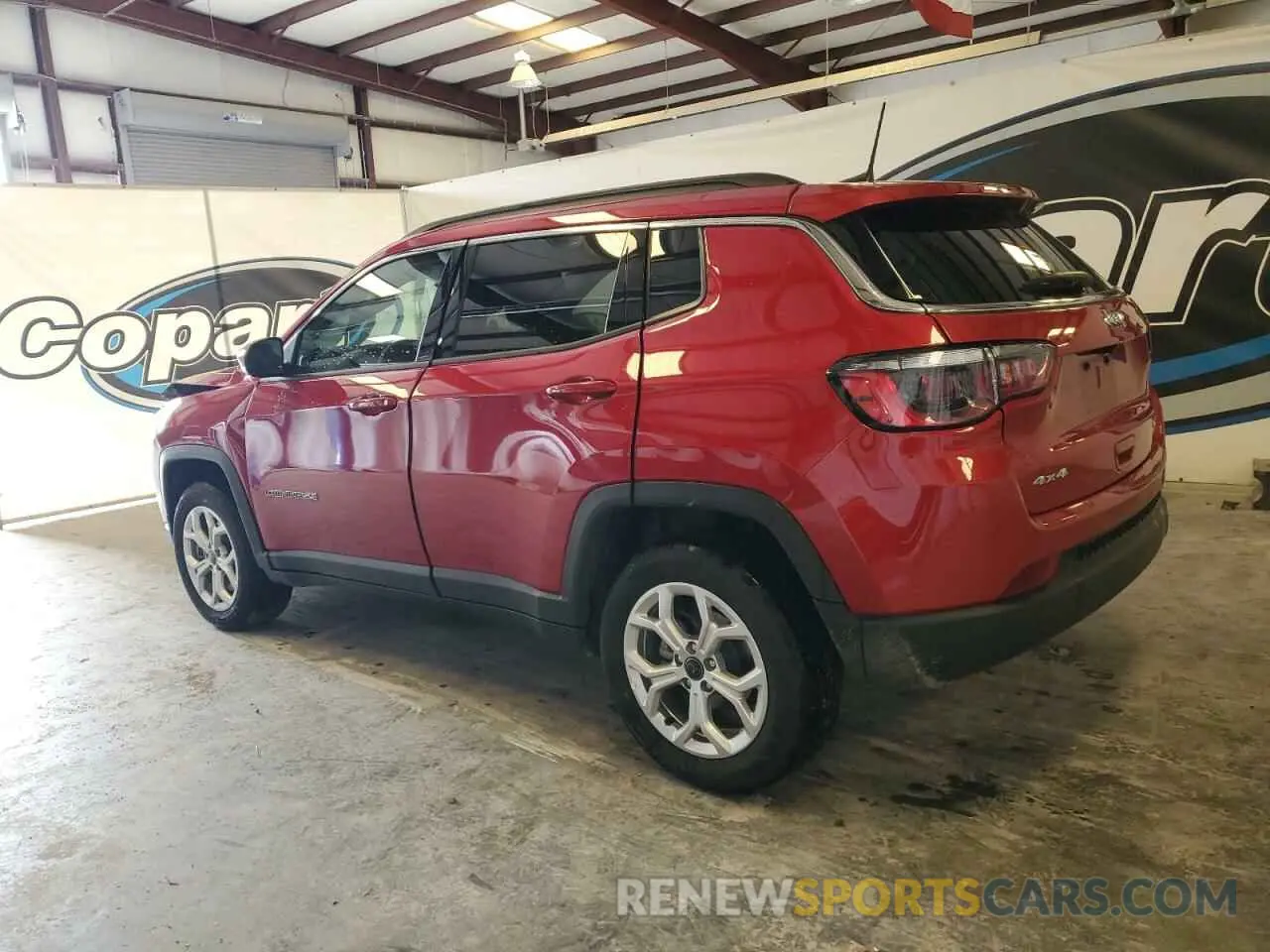 2 Photograph of a damaged car 3C4NJDBN8ST523534 JEEP COMPASS 2025