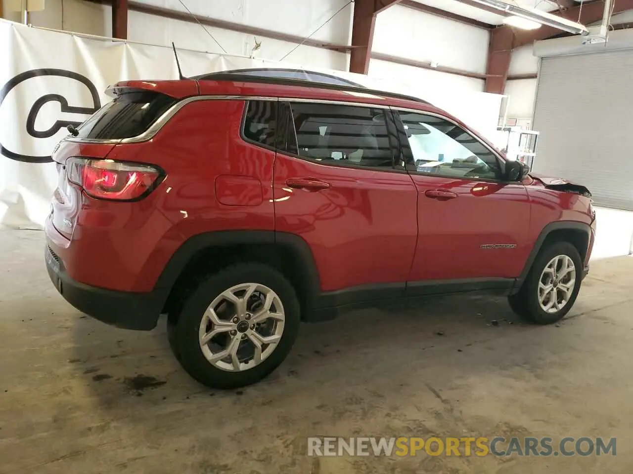 3 Photograph of a damaged car 3C4NJDBN8ST523534 JEEP COMPASS 2025