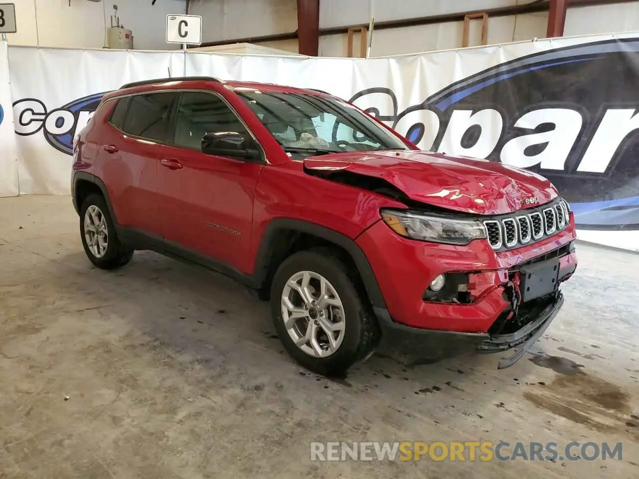 4 Photograph of a damaged car 3C4NJDBN8ST523534 JEEP COMPASS 2025