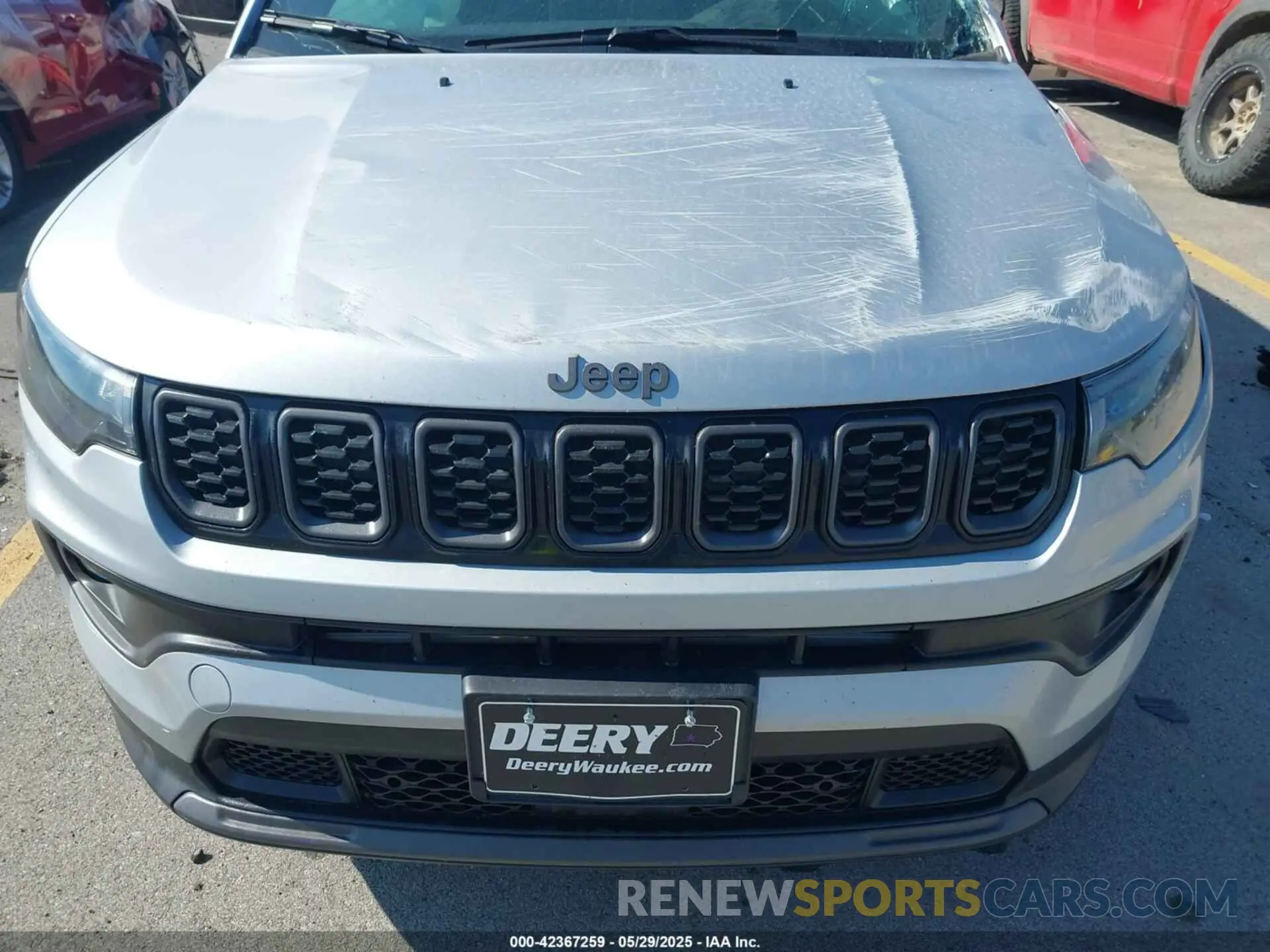 12 Photograph of a damaged car 3C4NJDBN8ST541659 JEEP COMPASS 2025