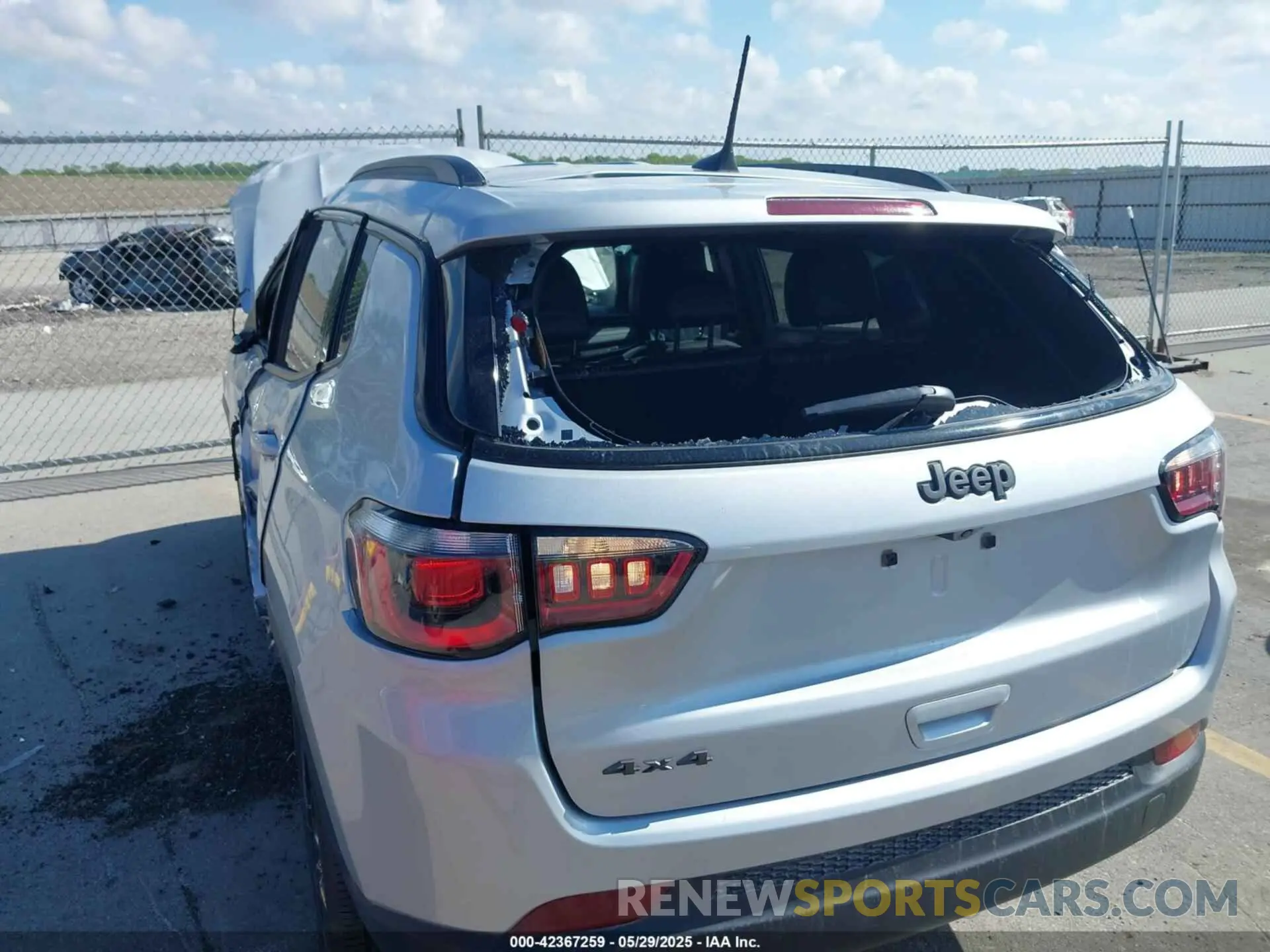 6 Photograph of a damaged car 3C4NJDBN8ST541659 JEEP COMPASS 2025